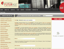 Tablet Screenshot of futurageindia.com